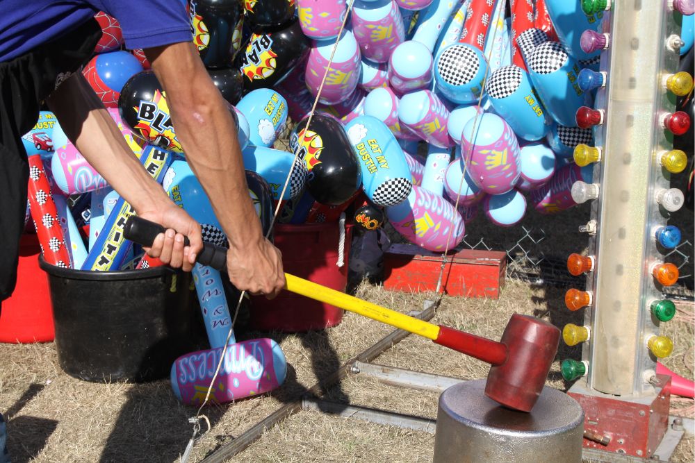 High strike at the fair