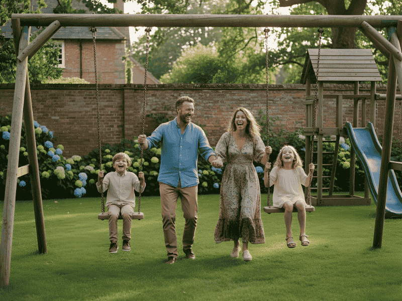Family in cirencester